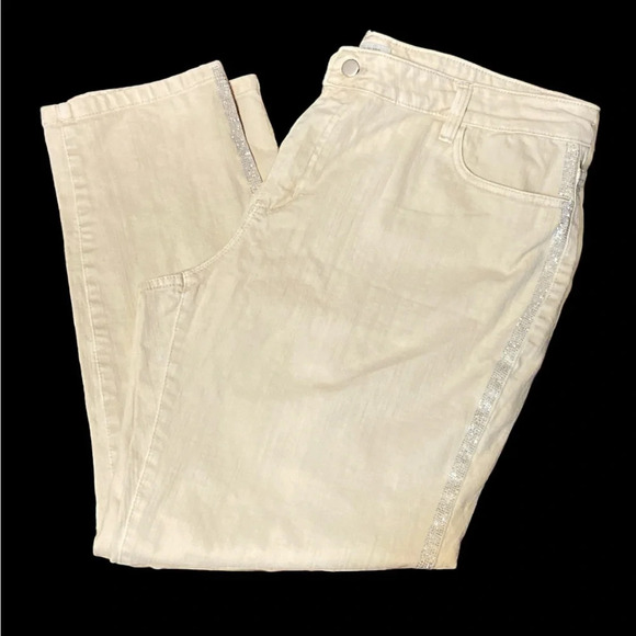 Boston Proper Denim - Cream colored Boston Proper jeans